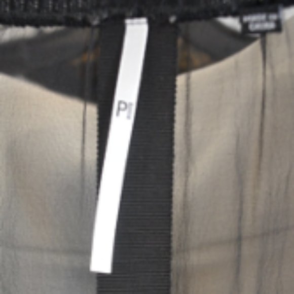 VTG Black Chiffon Back Tunique Cardi - Picture 9 of 9